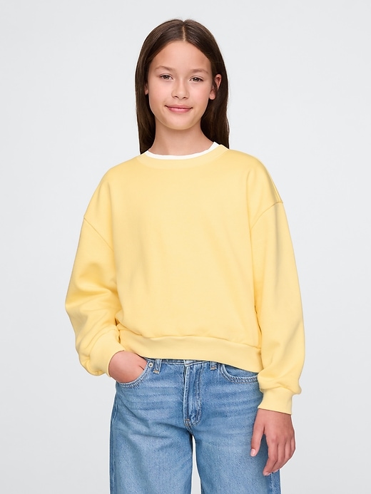 Image number 1 showing, Kids Vintage Soft Dolman Sweatshirt