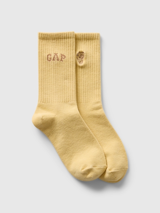 View large product image 1 of 7. Gap × Disney Logo Crew Socks