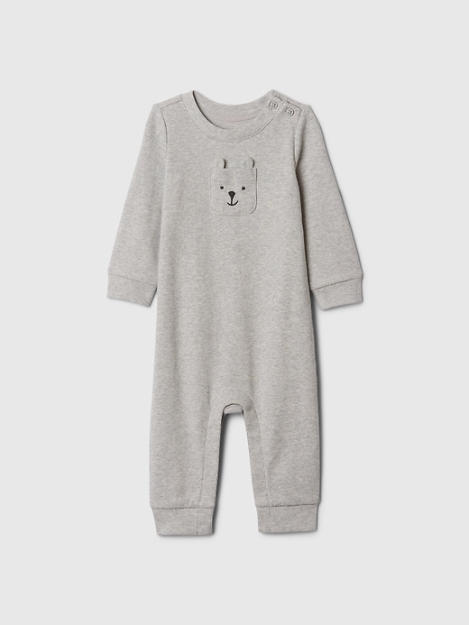 Image number 1 showing, Baby Bear Pocket One-Piece