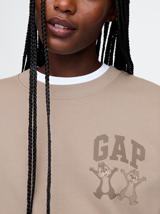 Image number 6 showing, Gap × Disney Oversized Logo Sweatshirt