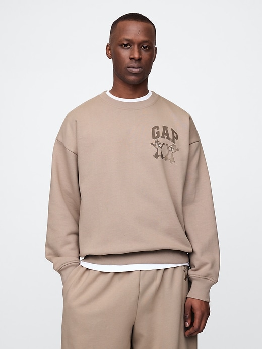 Image number 2 showing, Gap × Disney Oversized Logo Sweatshirt