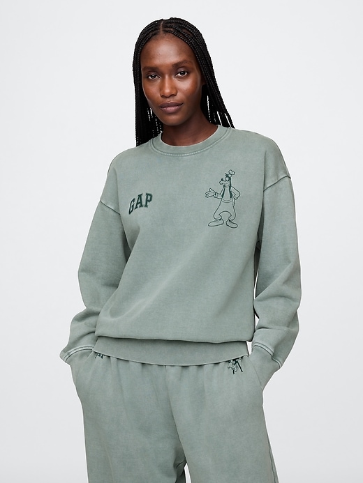 Image number 1 showing, Gap × Disney Oversized Logo Sweatshirt