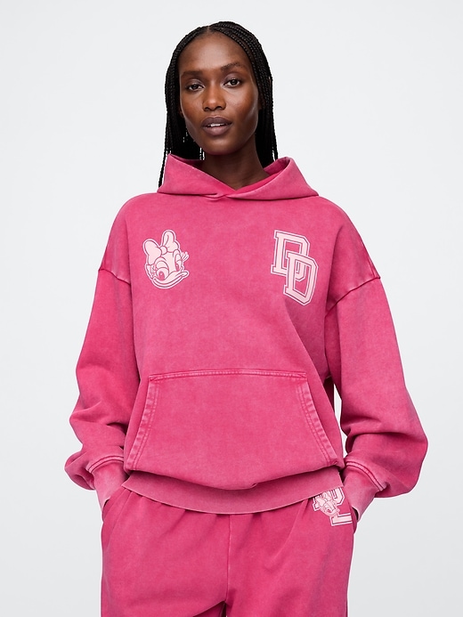 Image number 1 showing, Gap × Disney Adult Oversized Logo Hoodie