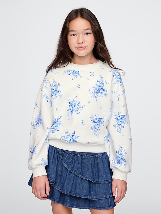 Image number 1 showing, Kids Vintage Soft Dolman Sweatshirt