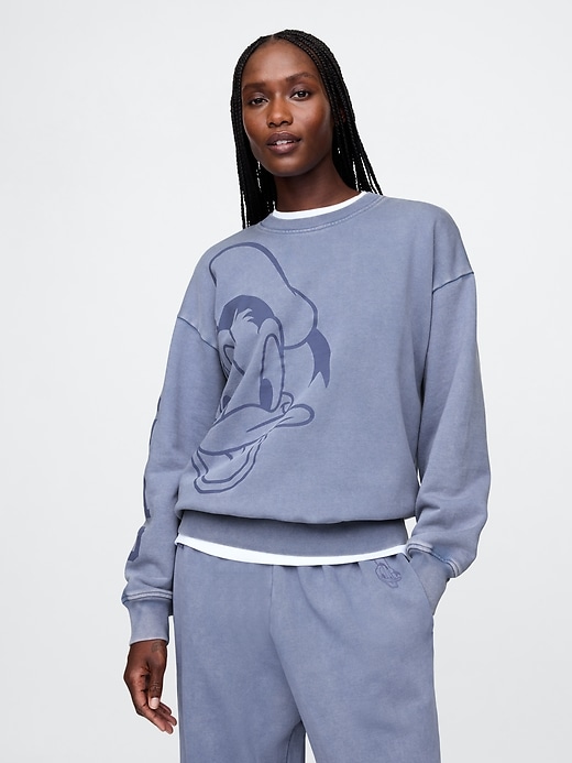 Image number 1 showing, Gap × Disney Oversized Logo Sweatshirt