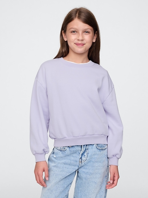 Image number 1 showing, Kids Vintage Soft Dolman Sweatshirt