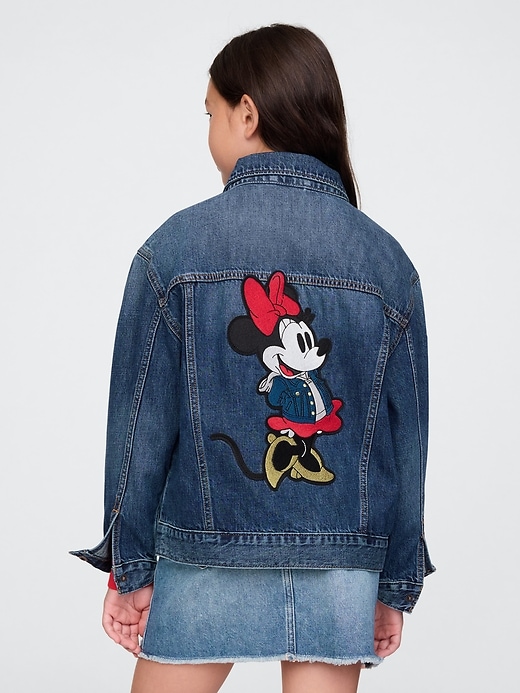 Image number 2 showing, Gap × Disney Kids Minnie Mouse Icon Denim Jacket