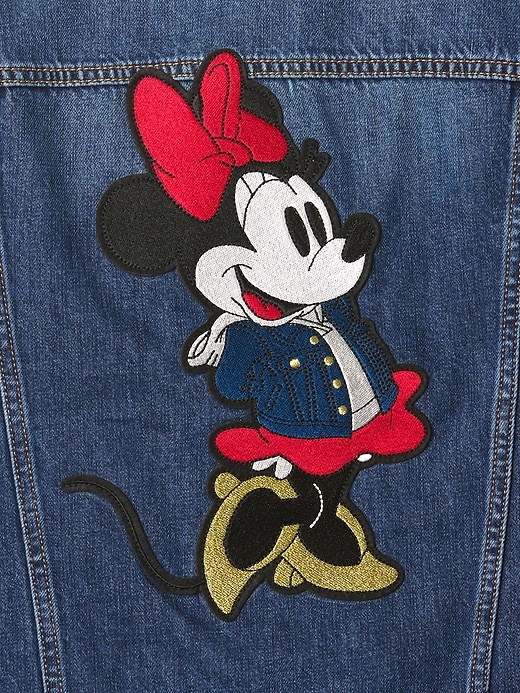 Image number 4 showing, Gap × Disney Kids Minnie Mouse Icon Denim Jacket