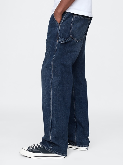 Image number 3 showing, '90s Loose Carpenter Jeans