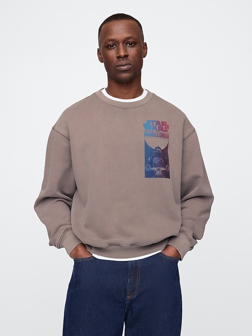 "Star Wars" Oversized Graphic Sweatshirt