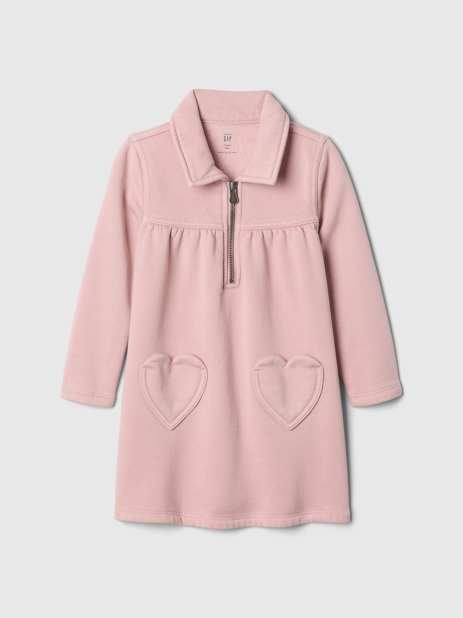 Baby & Toddler VintageSoft Half-Zip Dress