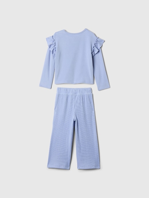 Image number 2 showing, babyGap Softspun Ruffle Outfit Set