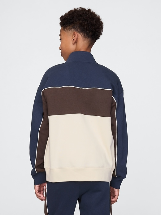 Image number 2 showing, Kids Vintage Soft Colorblock Track Jacket