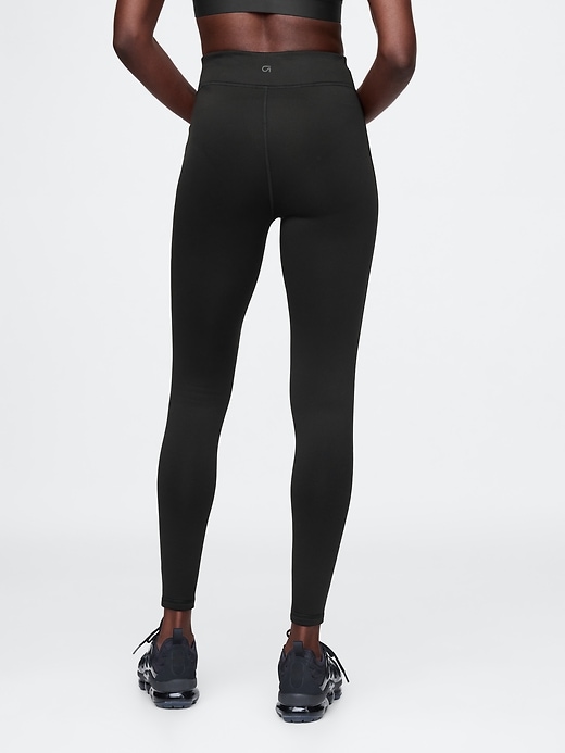 Image number 3 showing, GapFit High Rise Winterbrush Leggings