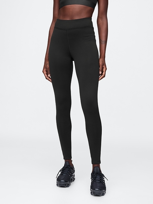 Image number 2 showing, GapFit High Rise Winterbrush Leggings