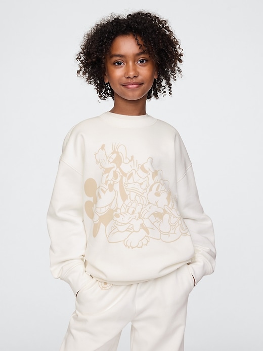 Image number 4 showing, Gap × Disney Kids Vintage Soft Logo Sweatshirt