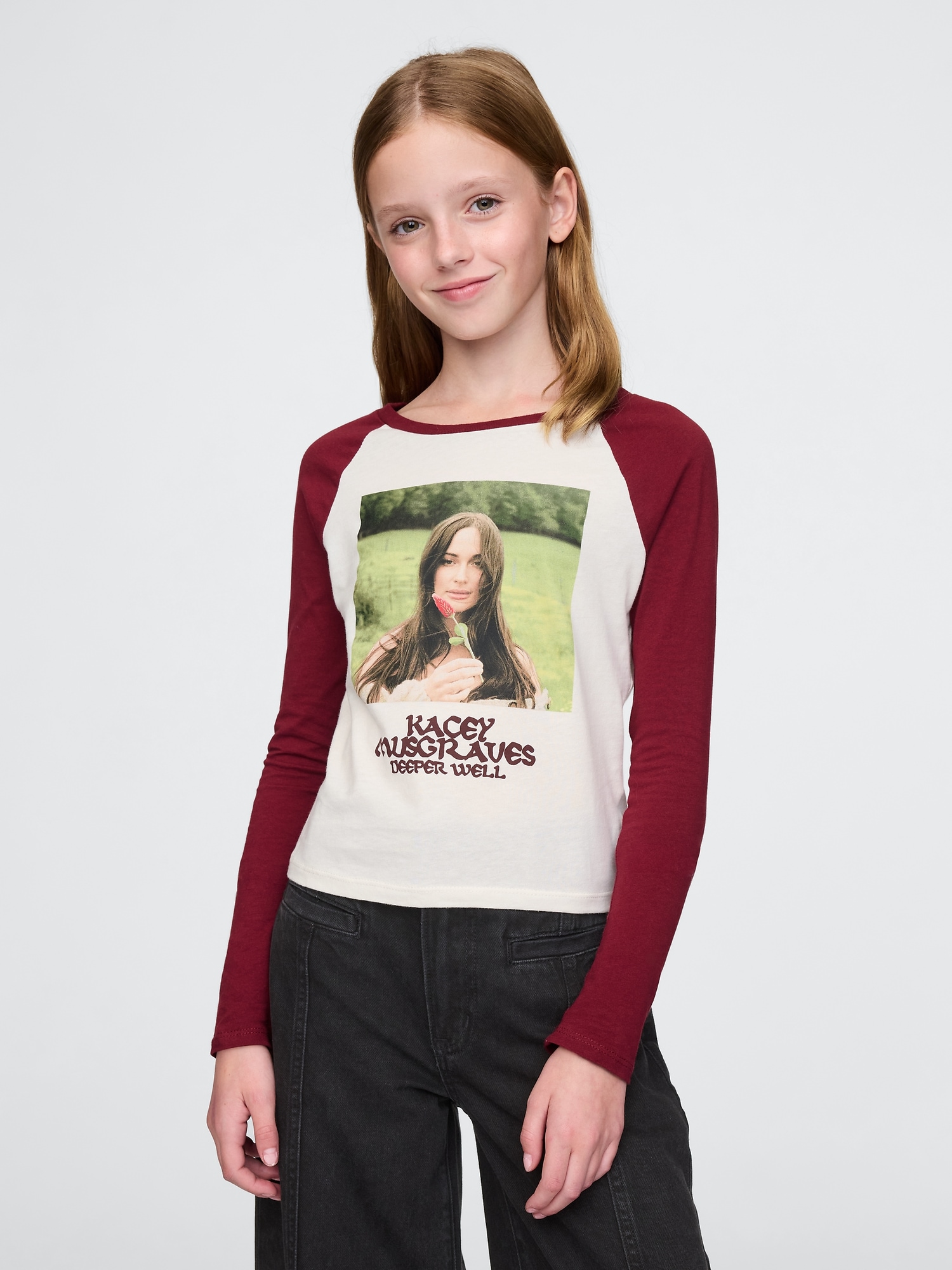 Kids Raglan Graphic T-Shirt