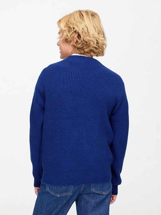 Image number 3 showing, CashSoft Rib Crewneck Sweater