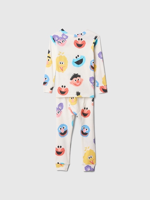 Image number 2 showing, Baby & Toddler  Sesame Street Organic Brushed Cotton PJ Set