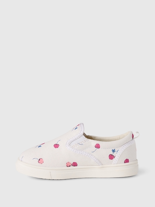 Image number 5 showing, Baby & Toddler Cherry Slip-On Sneakers