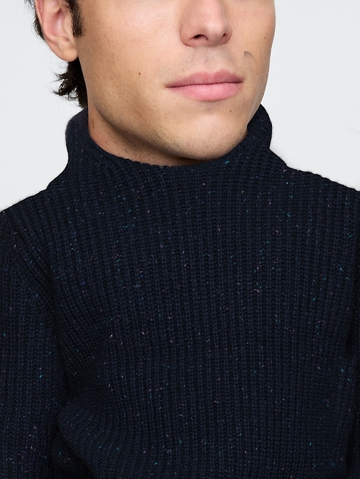 Image number 4 showing, Donegal Turtleneck Sweater