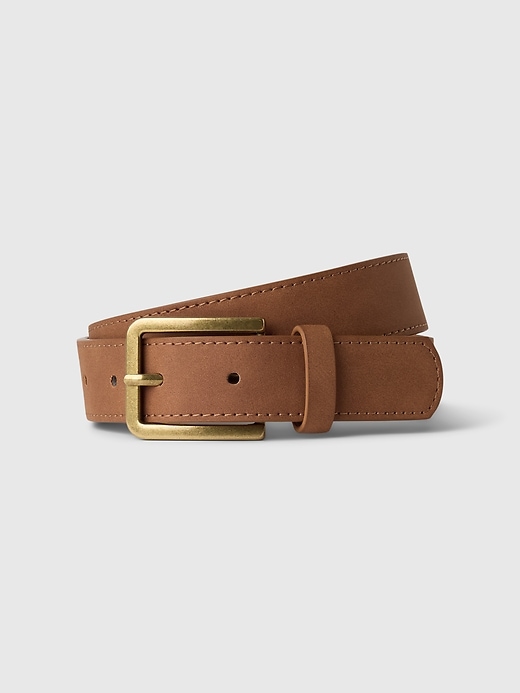 Image number 1 showing, Kids Vegan Suede Belt