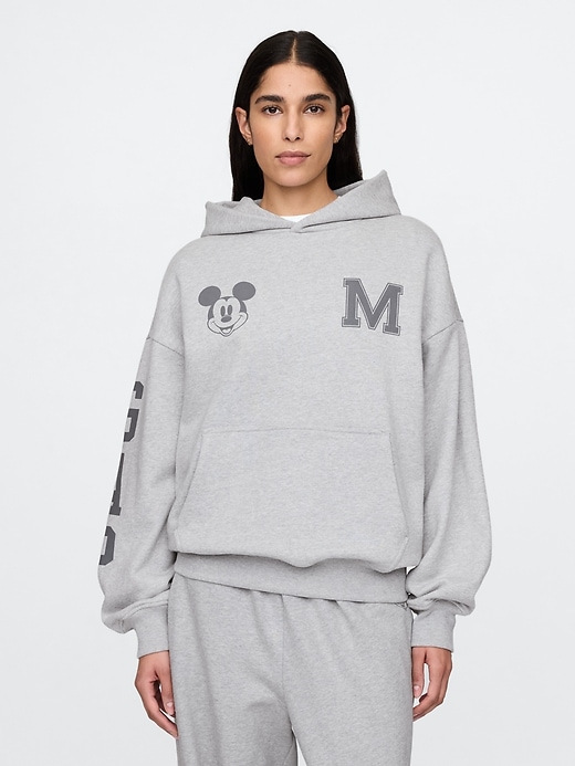 Image number 1 showing, Gap × Disney Adult Oversized Logo Hoodie