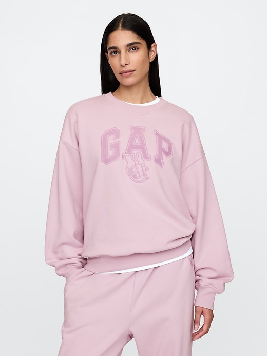 Image number 1 showing, Gap × Disney Oversized Logo Sweatshirt