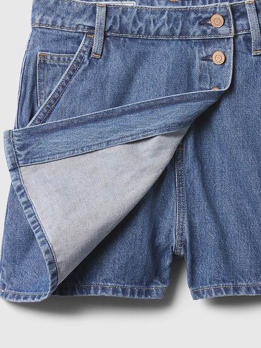 Image number 2 showing, Denim Mini Skort