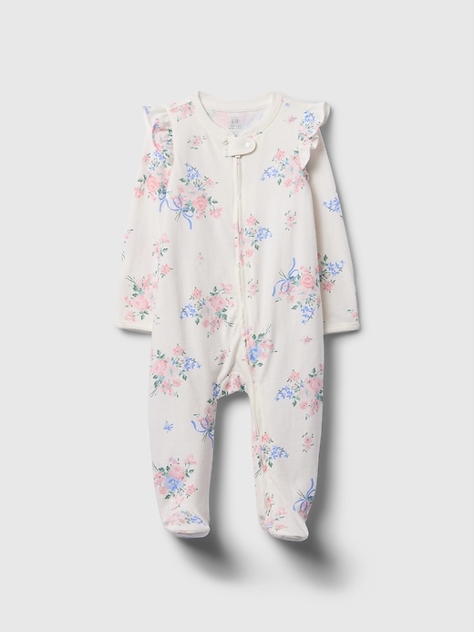 Image number 1 showing, Baby Organic Cotton First Favorites One-Piece