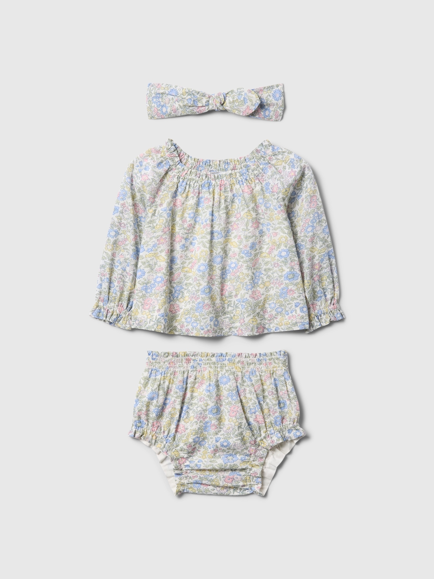 Baby Floral Outfit Set