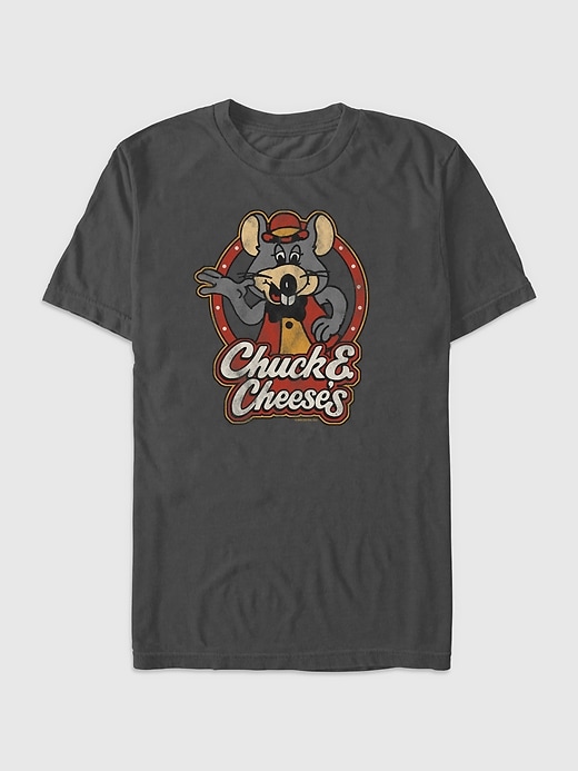 Image number 1 showing, Chuck E Cheese Retro Logo Graphic T-Shirt