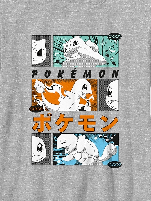 Image number 2 showing, Kids Pokemon Manga Graphic T-Shirt