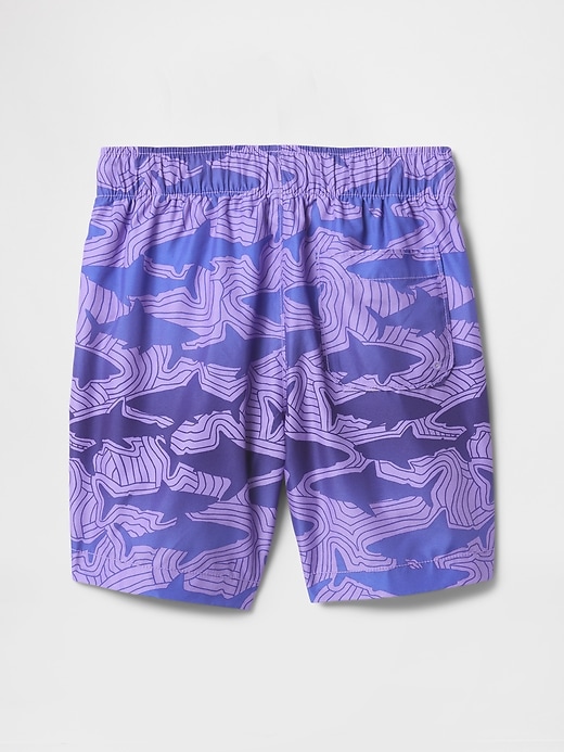 Image number 2 showing, Kids 5&amp;quot; Recycled Swim Trunks