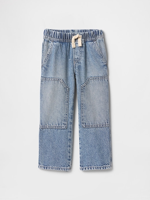 Image number 2 showing, Baby &amp; Toddler UltraSoft Baggy Carpenter Jeans