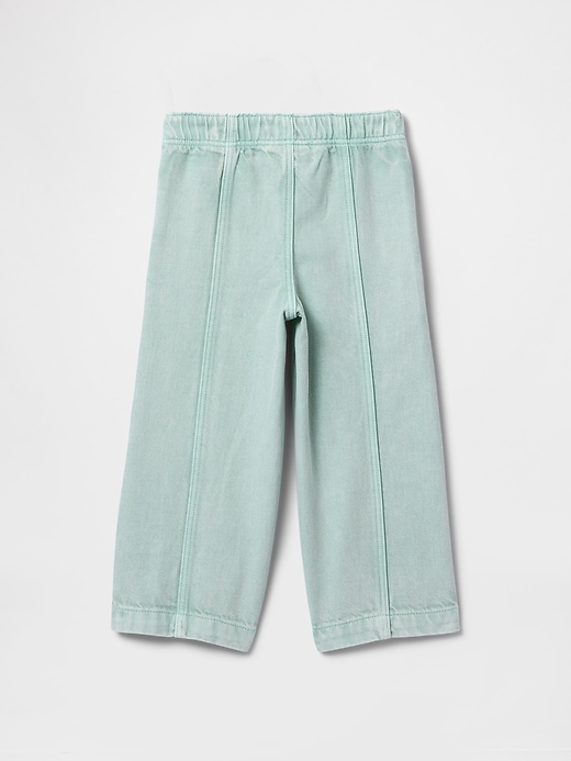 Image number 3 showing, Baby & Toddler UltraSoft Pull-On Seamed Baggy Jeans