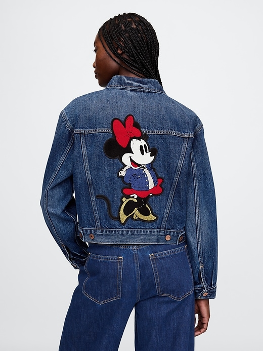 Image number 1 showing, Gap × Disney Minnie Mouse Icon Denim Jacket