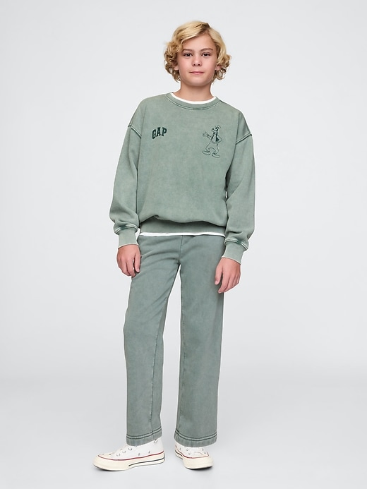 Image number 2 showing, Gap × Disney Kids Vintage Soft Logo Sweatpants