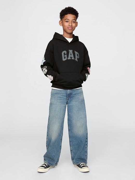 Image number 4 showing, Gap × Disney Kids Vintage Soft Logo Hoodie