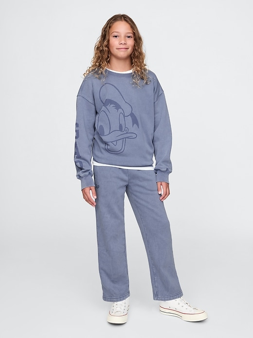 Image number 4 showing, Gap × Disney Kids VintageSoft Logo Sweatshirt