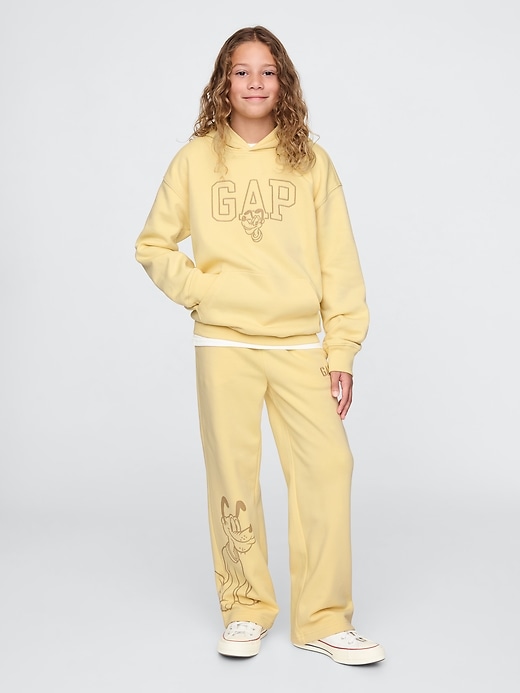 Image number 4 showing, Gap × Disney Kids VintageSoft Logo Hoodie