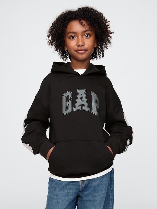 Image number 5 showing, Gap × Disney Kids Vintage Soft Logo Hoodie