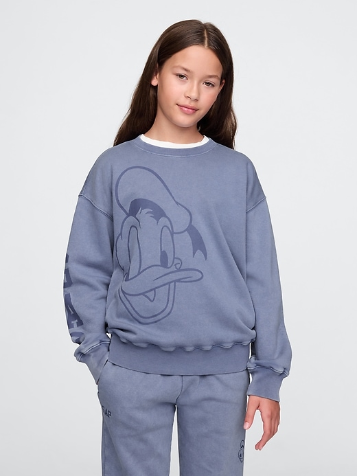 Image number 4 showing, Gap × Disney Kids Vintage Soft Logo Sweatshirt