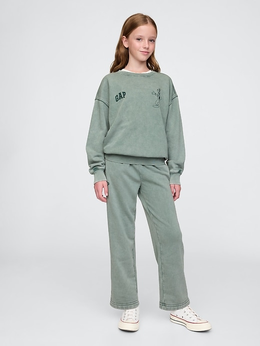 Image number 5 showing, Gap × Disney Kids Vintage Soft Logo Sweatpants