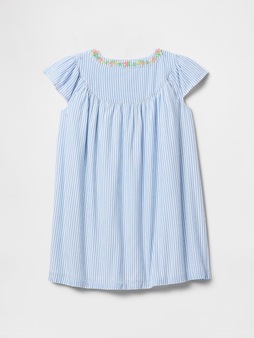 Image number 3 showing, Baby &amp; Toddler Flutter-Sleeve Shirtdress