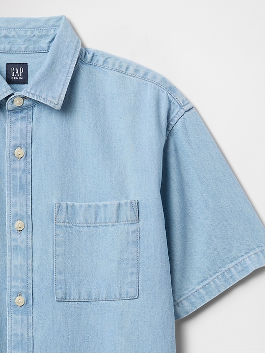 Image number 5 showing, Kids Denim Shirt