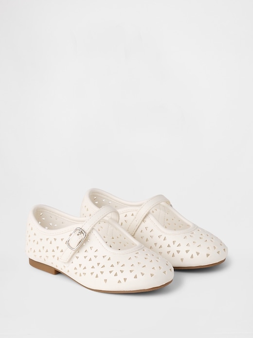 Image number 2 showing, Baby &amp; Toddler Cutout Mary Jane Flats