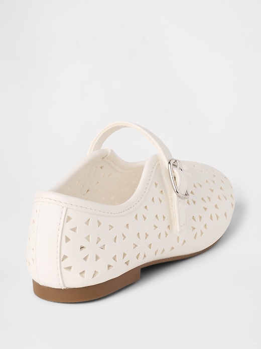 Image number 4 showing, Baby &amp; Toddler Cutout Mary Jane Flats