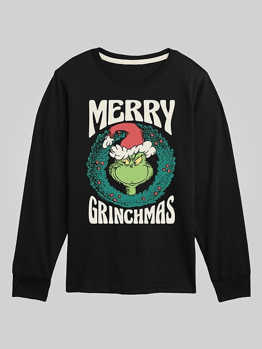 Image number 1 showing, Toddler Dr Seuss Merry Grinchmas Long Sleeve Graphic Tee