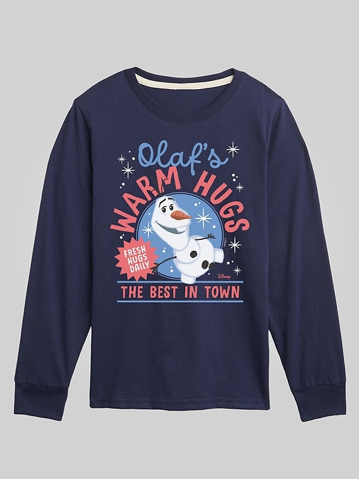 Image number 1 showing, Toddler Frozen Olafs Warm Hugs Long Sleeve Graphic Tee